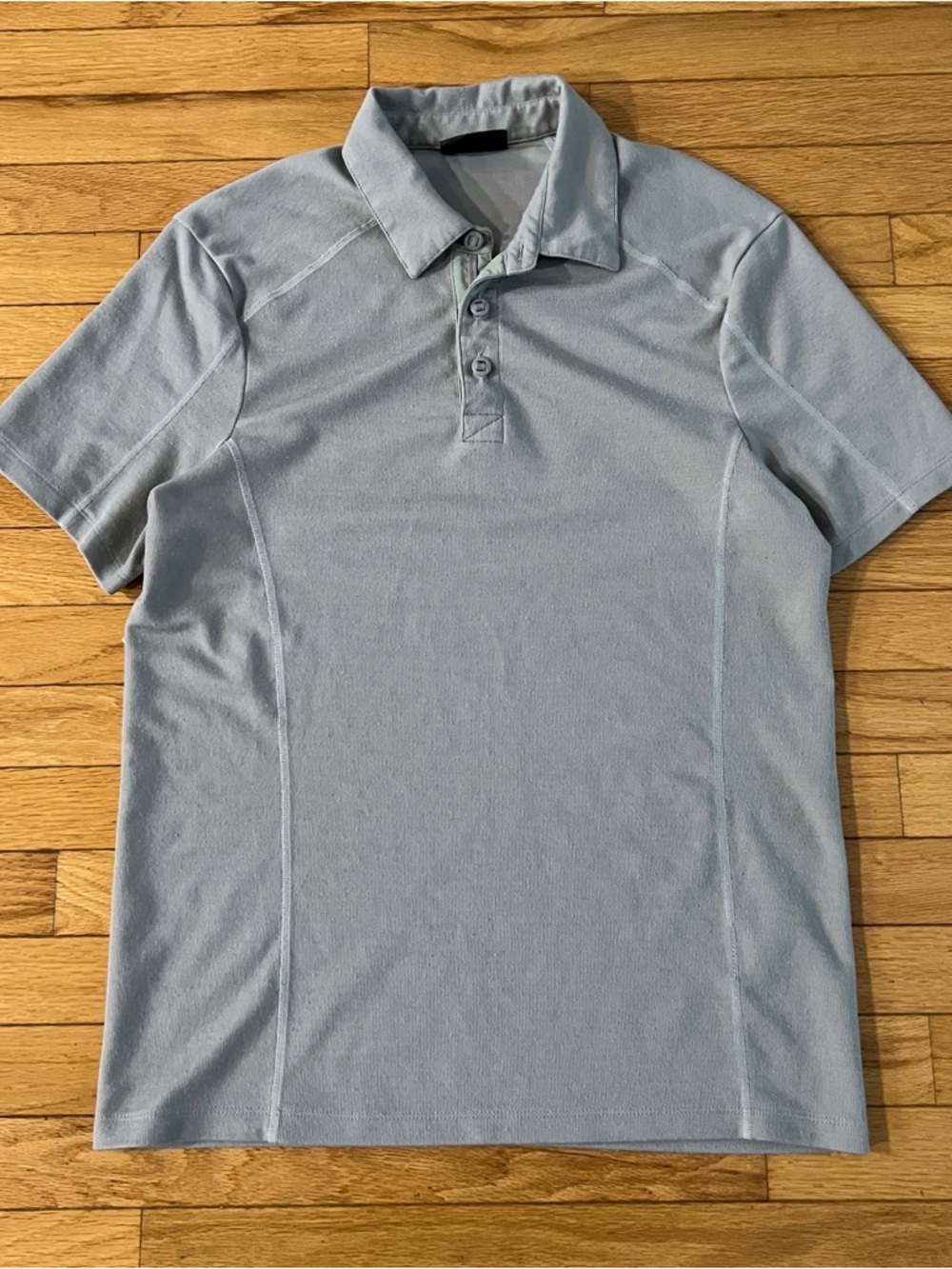 Triple Aught Design MERINO WOOL Ranger LT Mens Polo Shirt Gray Medium USA TAD